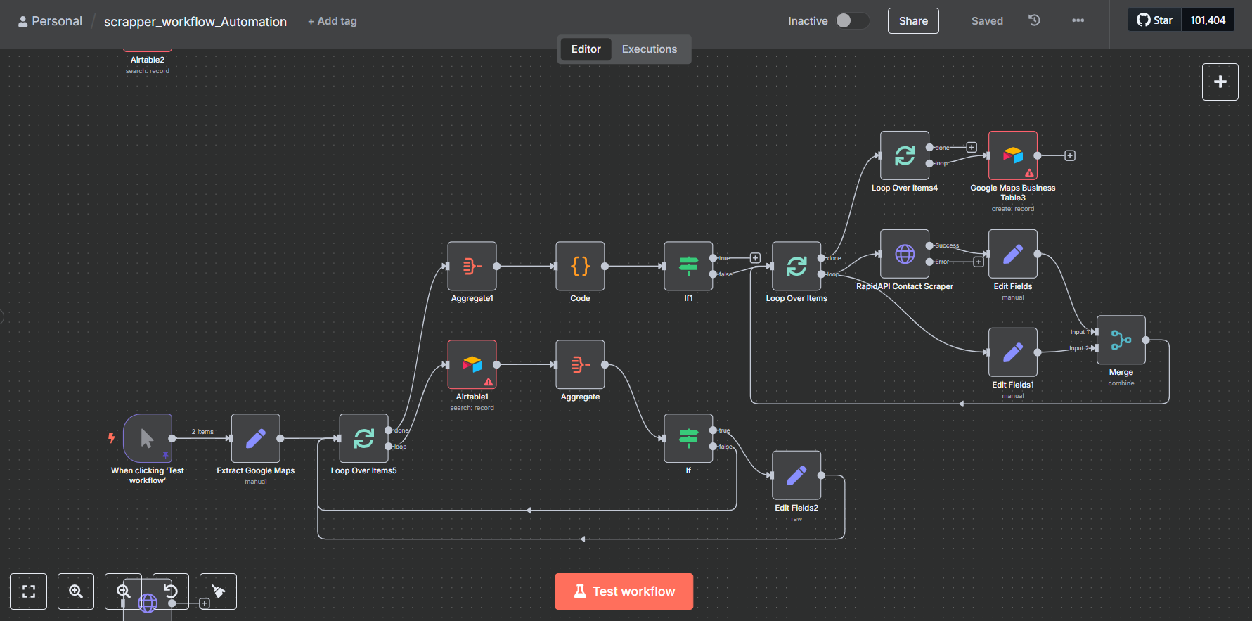 Web Scrapping & Data Extraction Automation