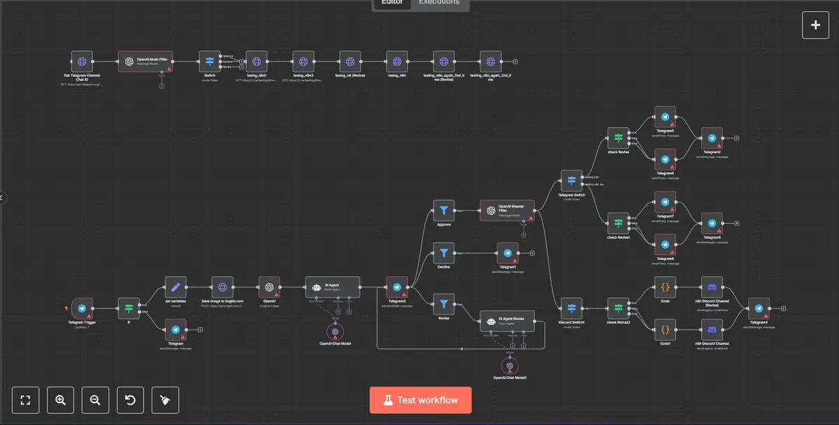 Advanced Telegram Bot Automation