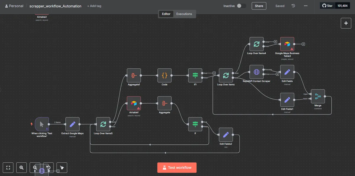 Web Scrapping & Data Extraction Automation